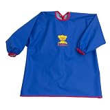 BABYBJÖRN Eat and Play Smock - Blue by Baby Bjorn