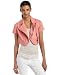 Xoxo Junior's Linen Moto Jacket