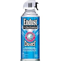 Non-Flammable Air Duster With Bitterant - 2 Pack