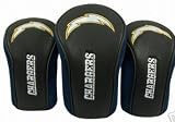 San Diego Chargers Set of 3 Barrel Headcovers