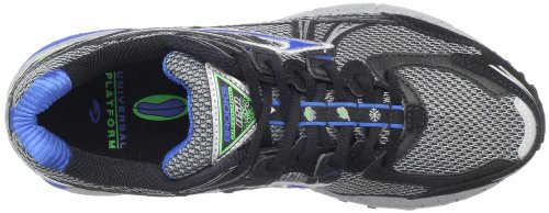 Brooks Men's Adrenaline Asr 8 M Grey/Black/Blue Trainer 1101011D460 9.5 UK, 10.5 US