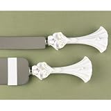Review Yacanna  / Love's Embrace Wedding Couple Cake Knife and Server Set