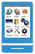 Ematic 4 GB Video MP3 Player with 3-Inch Touchscreen, Built-in 5MP Digital Video Camera, FM Radio, and Speaker (Blue)