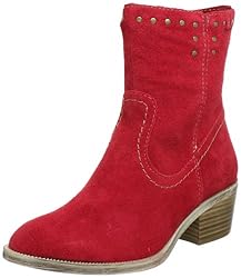 Tamaris 1-1-25306-30, Damen Stiefel, Rot (SCARLET 501), EU 41