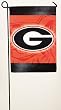 University of Georgia Silk Reflections Flag - Garden Size