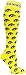 Donegal Bay Iowa Hawkeyes Gold Dress Socks - NCAA Officially Licensed - One Size Fits Most