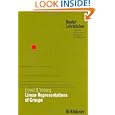 Linear Representations of Groups (Birkh�user Advanced Texts Basler Lehrb�cher) by E.B. Vinberg