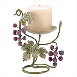 grapevine pillar candlestand
