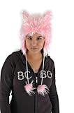 Pink Fuzzy Cat Hat