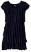 Amy Byer Girls' Big Cap Sleeve Ruffle Knit Dress