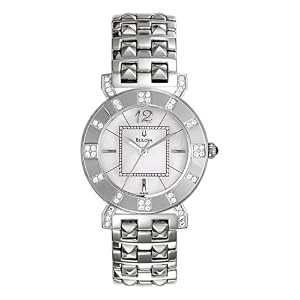 Bulova Ladies 96R103 Diamond Accented Watch
