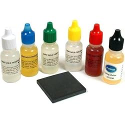 Gold Testing Kit 10K 14K 18K 22K Silver Platinum