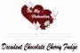 "Be My Valentine" Decadent Chocolate/Cherry Layered Fudge Box