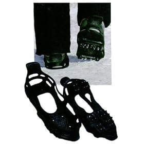 Streetwize Size 3-6 ICE SNOW SPIKES GRIPS GRIPPERS ANTI SLIP CLEATS FOR SHOES BOOTS OVERSHOE - This the "Jelly Mould Rubber" Version, By far the best we have tried!