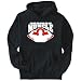 Hoodie Mens Black 