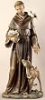 36.5" Joseph's Studio Saint Francis of Assisi Garden Statue