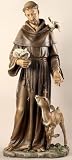 36.5" Joseph's Studio Saint Francis of Assisi Garden Statue