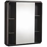 Danze DF024120WG Cirtangular Brulee Mirrored Cabinet, Wenge Stain by 