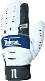 Nokona BGIX Adult Batting Gloves - White/Royal