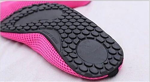 Dillian Unisex Sports Yoga Mesh Skin Shoes,Rosedred,XL