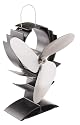Caframo Ecofan Airplus, Black with Nickel Blade