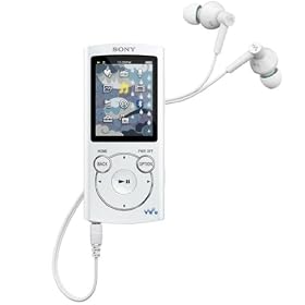 Sony NWZS765W.CEW Series 16GB Walkman - White