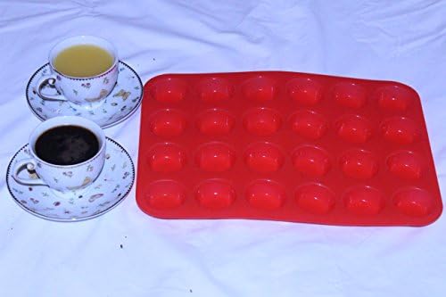 Cheff High Quality 24 mini Cup Muffin Bake Pan Silicon Cupcake Mold (24 Cup &amp; 12 Cup)