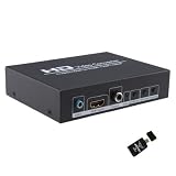 AV+HDMI TO HDMI Video Converter 720P/1080P Plus AGPtek USB 2.0 All-in-one Card Reader
