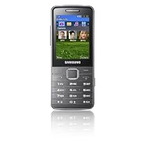Samsung S5610 Handy (6.1 cm (2.4 Zoll) Display, 5 Megapixel Kamera, 108 MB interner Speicher) metallic-silber