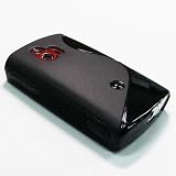 がうがう！ EMOBILE Sony Ericsson mini S51SE Wave Design TPU Case, Solid Black ウェーブ・デザイン ソフトケース, ソリッド・ブラック ST15I-WTPU-11