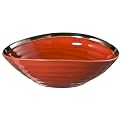Red Swirl Bowl Set of 4