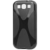 iProtect Schutzh�lle / Case f�r SAMSUNG GALAXY S3 / S 3 / S III / i9300 in der X Line aus SILIKON & TPU