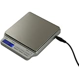 AWS SC-2KGA Digital Pocket Scale 2000 Gram x 0.1 Gram AC Adapter American Weigh Scales