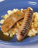 Home Bistro British Pub Sausage and Mash