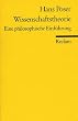 Wissenschaftstheorie: Eine philosophische Einf�hrung