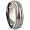 Titanium ring w/ matte and shiny polish - Width: 7mm - Size 5