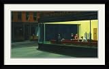 Nighthawks, 1942 Framed Print by Edward Hopper Framed