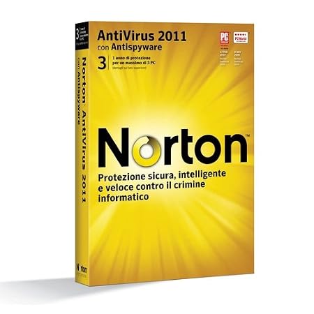Symantec Norton Antivirus 2011 Full (3 Utenti, Italiano)