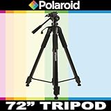 Polaroid 72" Photo / Video ProPod Tripod Includes Deluxe Tripod Carrying Ca ....
