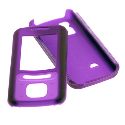 Dark Purple Durable Flexible Snap on Silicone Skin Case for Nokia 5610 Xpressmusic Cell Phone