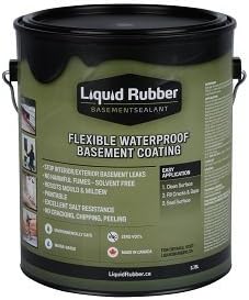 Liquid Rubber Basement Sealant - 1 Gallon Can