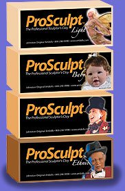 Prosculpt Clay / Color " Baby " by Johnston Original Art Dolls