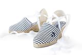 Soft Ankle-Tie, Closed Toe, Classic Espadrilles with 2.5-inch Heel Made in Spain by myCATS Barcelona