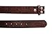 Western Floral Embossed Leather Snap on Belt Strap