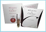 Delices Eau Fruitee 1.5 ml/0.05 oz Eau de Toilette Spray Sample Vial by Cartier for Women