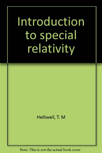 Introduction to special relativity