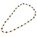 Jewelry : Bronze Tibetan Beaded Collar Necklace with Brass Links