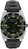 Relax Stainless Steel Black Dial Strap