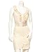 2b Pleated Cinch Belt Dress - NUDE (M)-visli Cheap Deals