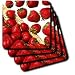 Fruit Food - Strawberries - Coasters